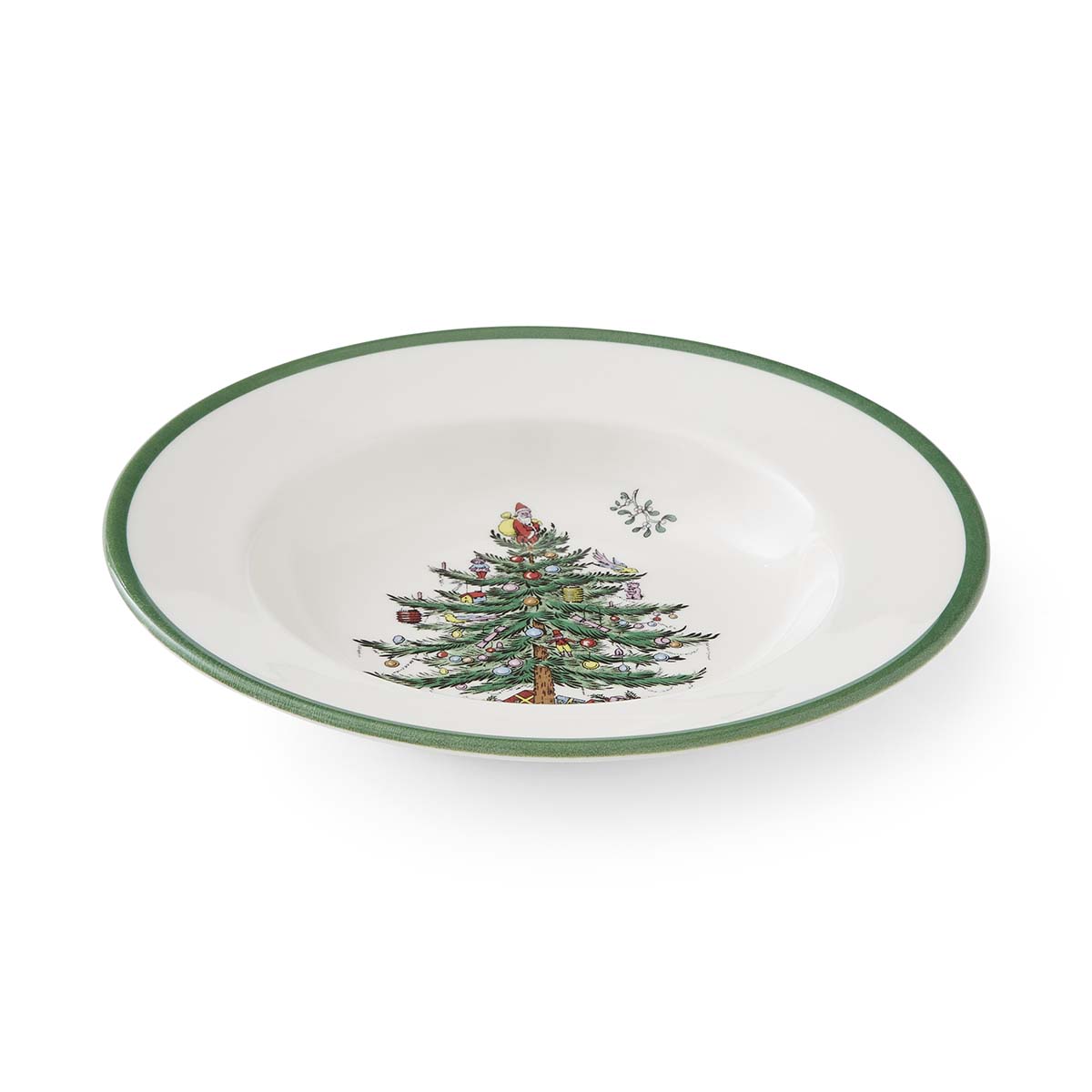 Christmas Tree Soup Plate image number null